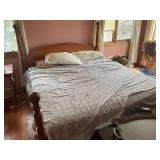 King-Size Wooden Bed Frame