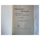 I Remember Distinctly Book 1947