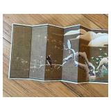 Japanese Miniature Folding Screens Art