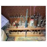Vintage Metal Lathe with Tool Set