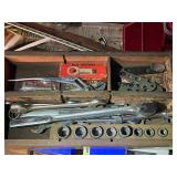 Vintage Tool Set with Socket Wrench