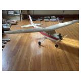 Vintage Gas-Powered Model Airplane