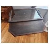 Vintage Wooden Serving Cart