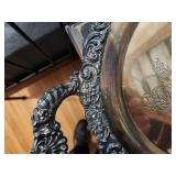Vintage Ornate Silver Serving Tray