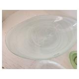 Artisan Hand-Blown Glass Dish Set