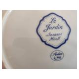Blue & White Farm Animal Porcelain Plates
