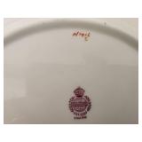 Minton Gold Trim Dinner Plates Set