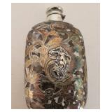 Antique Silver Decorative Flask