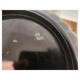 Black Lacquered Bowl Set in Wooden Box