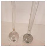 Vintage Glass Bulb Art Pieces