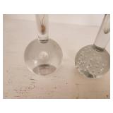 Vintage Glass Bulb Art Pieces