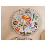 Desimone Vintage Ceramic Plates Lot