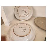 Desimone Vintage Ceramic Plates Lot