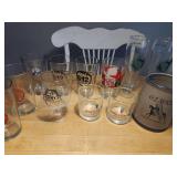 Lot of Various Branded Glassware