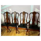 Set of 4 Queen Anne Style Chairs