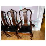 Set of 4 Queen Anne Style Chairs