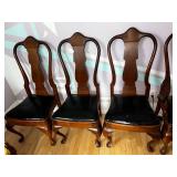 Set of 4 Queen Anne Style Chairs