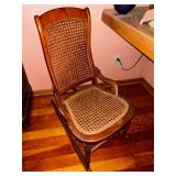 Antique Cane Back Rocking Chair