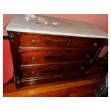 Vintage Dresser with Marble Top