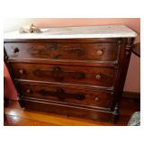 Vintage Dresser with Marble Top