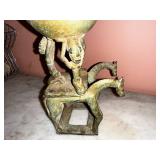 Vintage Tribal Horse Figurine
