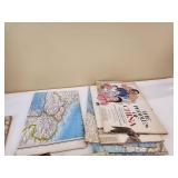 Vintage National Geographic Map Collection