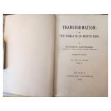 Antique 1860 Hawthorne Book Set