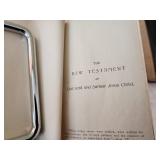 Antique Books: Garland & New Testament
