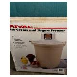 Rival 6 Qt Ice Cream Freezer Electric