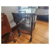 Vintage Wooden Serving Cart