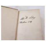 Robert Browning Poems Antique Book