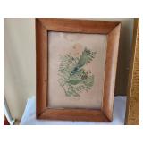 Framed Botanical & Bird Prints