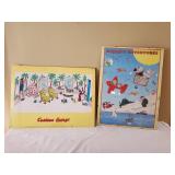 Curious George & Babar Posters
