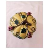 Ceramic Pumpkin Bowl with Lid