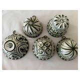 Handcrafted Ceramic Wall Hangings Set
