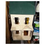 Vintage Wooden Dollhouse