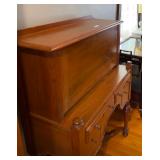 Antique Solid Wood Secretary