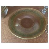 Vintage Gold-Rimmed Glassware Set
