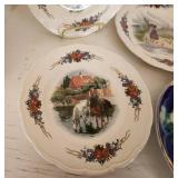 Obernai Sarreguemines Plates Lot