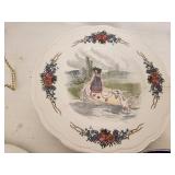 Obernai Sarreguemines Plates Lot