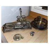 Vintage Silver-Plated Tableware Set