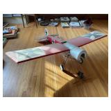 Vintage WWI Model Airplane Replica