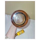 Vintage Amber Glass Decanter