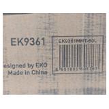 EKO Stainless Steel 50L Madison Step Trash Can