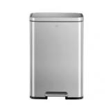 EKO Stainless Steel 50L Madison Step Trash Can