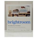 Stackable Large Bin Front Opening Clear - Brightroom™: Transparent Utility Storage