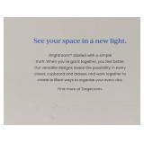 Stackable Large Bin Front Opening Clear - Brightroom™: Transparent Utility Storage