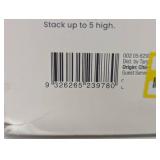 Stackable Large Bin Front Opening Clear - Brightroom™: Transparent Utility Storage