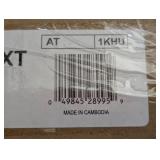 American Tourister NXT Hardside Large Checked Spinner Suitcase