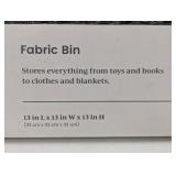Set of 3 - 13" x 13" Fabric Bin - Brightroom™